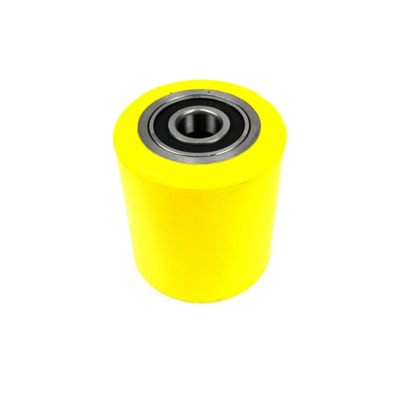 Rolka uniwersalna do wózka paletowego poliuretan - fi80x90x20 Waryński