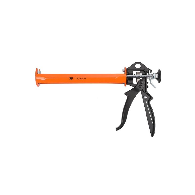 Wyciskacz do mas silikonowych 245 mm - bez blokady wypływu masy - wzmocniony / TEGER