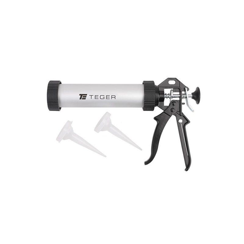 Wyciskacz do mas silikonowych  9"225 mm - tuba aluminiowa / TEGER