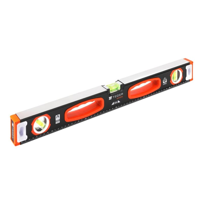 Poziomnica aluminiowa/magnetyczna 60 cm Extreme / TEGER