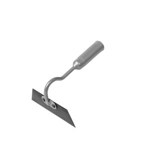 Haczka metalowa - trapezowa do usuwania chwastów (mocowanie CLICK) / TEGER