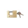 Kłódka antywłamaniowa - mosiężna / trzpieniowa 60mm - 3 klucze / TEGER