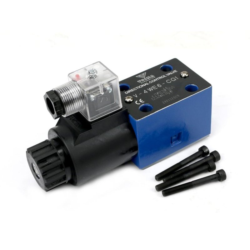 Rozdzielacz (elektrozawór CETOP 3 NG6) 2-pozycyjny 50L suwak "C"  (cewka x1) 230V VOIMA