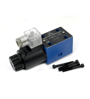 Rozdzielacz (elektrozawór CETOP 3 NG6) 2-pozycyjny 50L suwak "C"  (cewka x1) 24V VOIMA