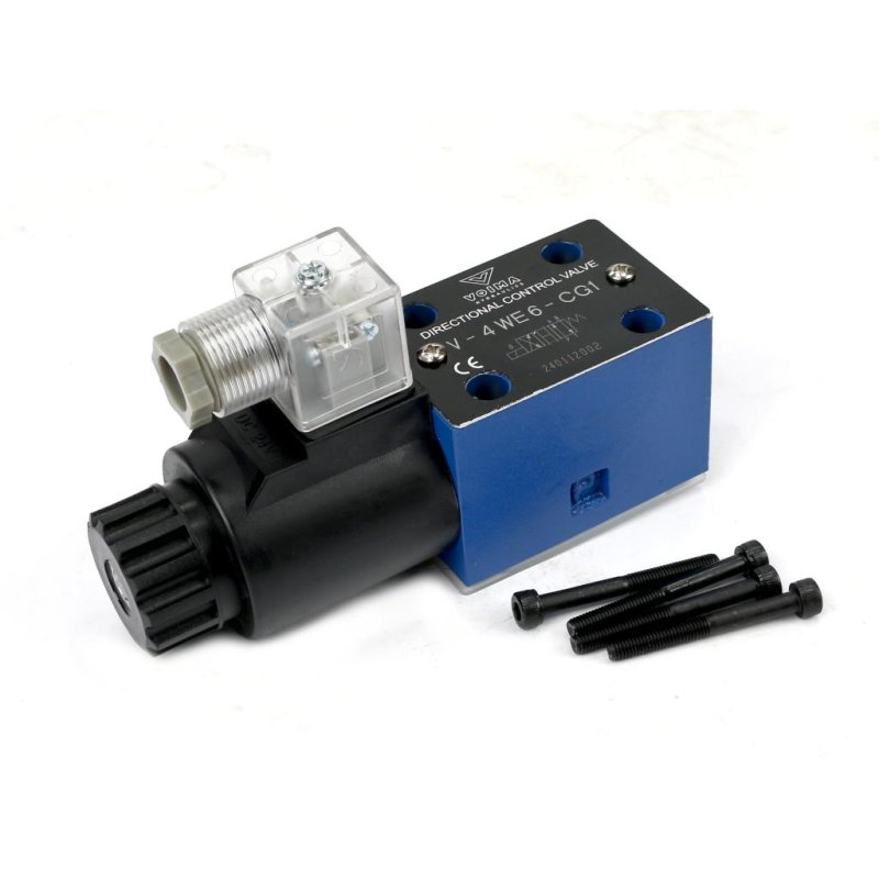 Rozdzielacz (elektrozawór CETOP 3 NG6) 2-pozycyjny 50L suwak "C"  (cewka x1) 24V VOIMA