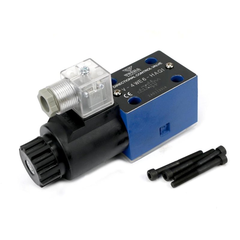 Rozdzielacz (elektrozawór CETOP 3 NG6) 2-pozycyjny 50L suwak "HA" (cewka x1) 12V VOIMA