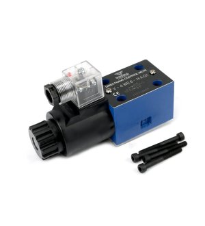 Rozdzielacz (elektrozawór CETOP 3 NG6) 2-pozycyjny 50L suwak "HA" (cewka x1) 230V VOIMA