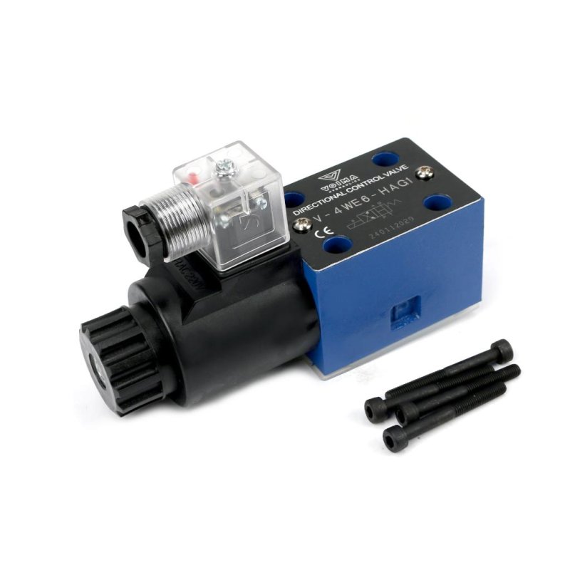 Rozdzielacz (elektrozawór CETOP 3 NG6) 2-pozycyjny 50L suwak "HA" (cewka x1) 230V VOIMA