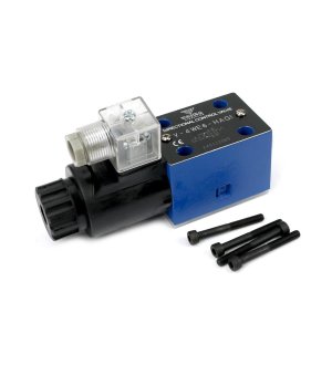 Rozdzielacz (elektrozawór CETOP 3 NG6) 2-pozycyjny 50L suwak "HA" (cewka x1) 24V VOIMA