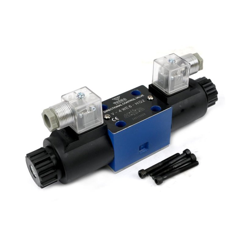 Rozdzielacz (elektrozawór CETOP 3 NG6) 3-pozycyjny 50L suwak "H" (cewki x2) 12V VOIMA