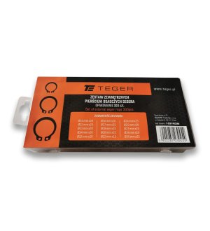 Zestaw zewnętrznych pierścieni segera TEGER (sprzedawane po 300szt.)