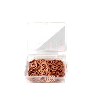 Podkładka. uszczelka miedziana 8x12x0.8 TEGER ( sprzedawane po 100 )