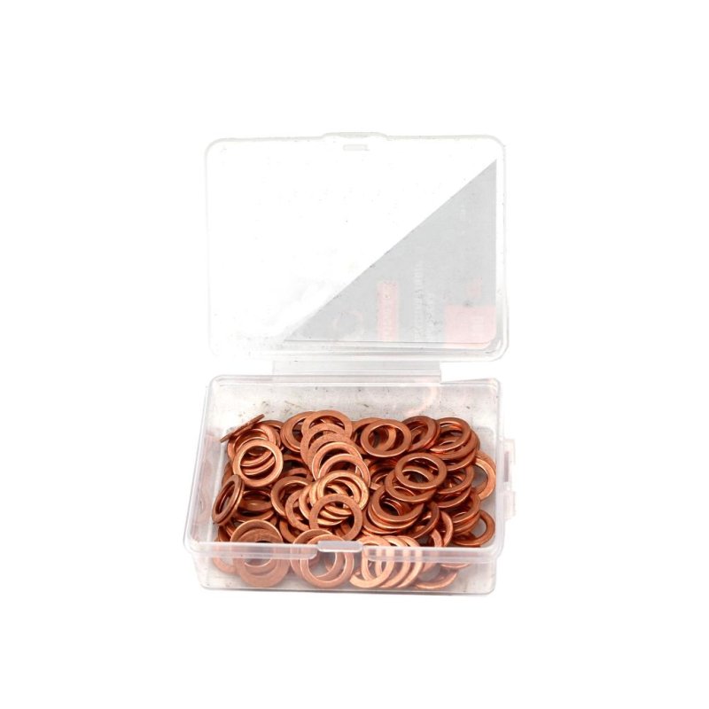 Podkładka. uszczelka miedziana 8x12x0.8 TEGER ( sprzedawane po 100 )