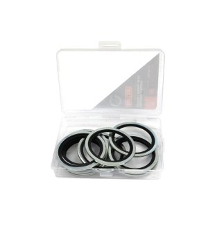 Podkładka metalowo gumowa z prowadzeniem BSP 1.1/2" TEGER ( sprzedawane po 10 )