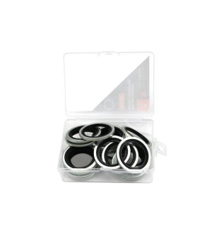 Podkładka metalowo gumowa z prowadzeniem BSP 3/4" TEGER ( sprzedawane po 20 )