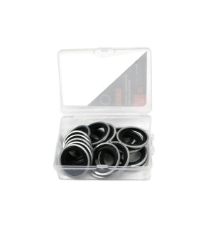 Podkładka metalowo gumowa z prowadzeniem M24 TEGER ( sprzedawane po 20 )