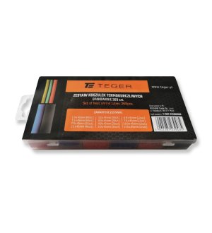 Zestaw koszulek termokurczliwych TEGER (sprzedawane po 368szt.)