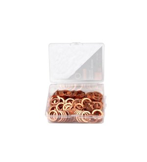 Podkładka. uszczelka miedziana 12x18x1  TEGER ( sprzedawane po 100 )