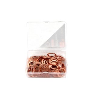 Podkładka. uszczelka miedziana 16x22x1  TEGER ( sprzedawane po 100 )