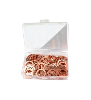 Podkładka. uszczelka miedziana 20x26x1  TEGER ( sprzedawane po 100 )