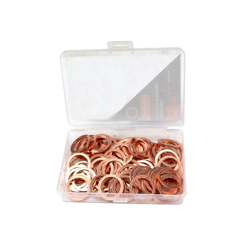 Podkładka. uszczelka miedziana 20x26x1  TEGER ( sprzedawane po 100 )