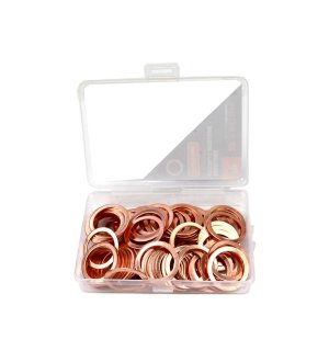 Podkładka. uszczelka miedziana 24x31x1  TEGER ( sprzedawane po 100 )