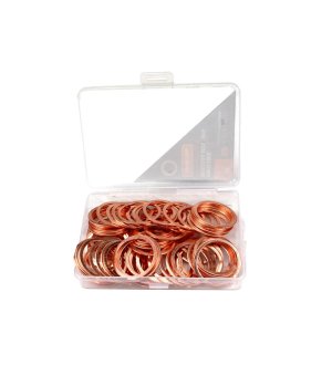 Podkładka. uszczelka miedziana 30x36x1  TEGER ( sprzedawane po 80 )