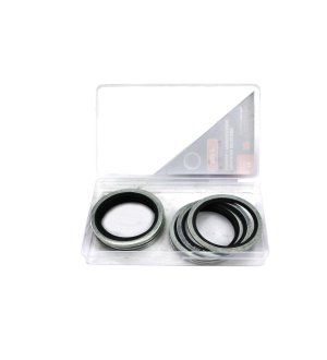 Podkładka metalowo gumowa z prowadzeniem BSP 2" TEGER ( sprzedawane po 10 )