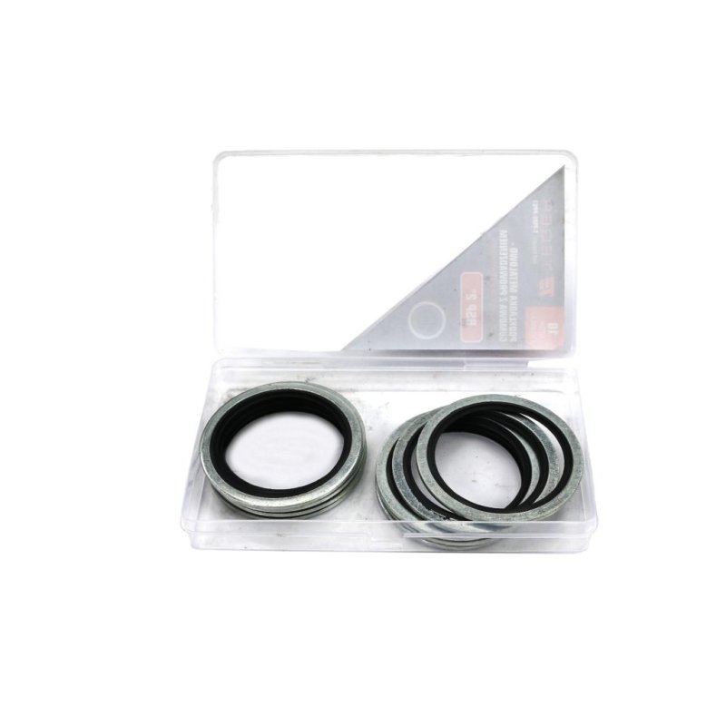 Podkładka metalowo gumowa z prowadzeniem BSP 2" TEGER ( sprzedawane po 10 )