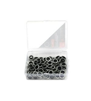 Podkładka metalowo gumowa z prowadzeniem M6 TEGER ( sprzedawane po 100 )