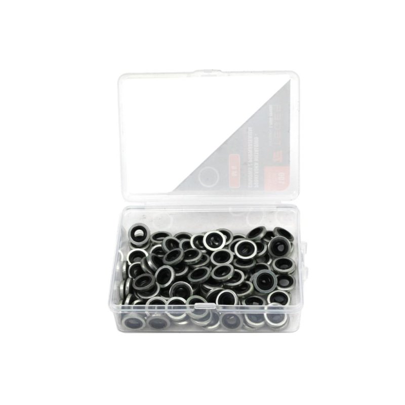 Podkładka metalowo gumowa z prowadzeniem M6 TEGER ( sprzedawane po 100 )