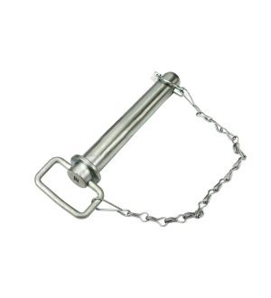 Sworzeń zaczepu z zawleczką i łańcuchem 12.7x92.5x127 TEGER