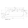 Eurolemiesz lewy 14'' Kverneland Vulcan pasuje śruba M12X34OV2 - 4 szt.