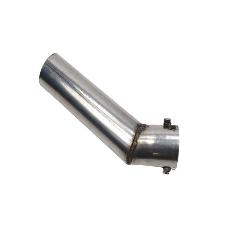 Rura do tłumika 5040390070.1P504039012/0 wygięta końcówka Bizon INOX WARYŃSKI
