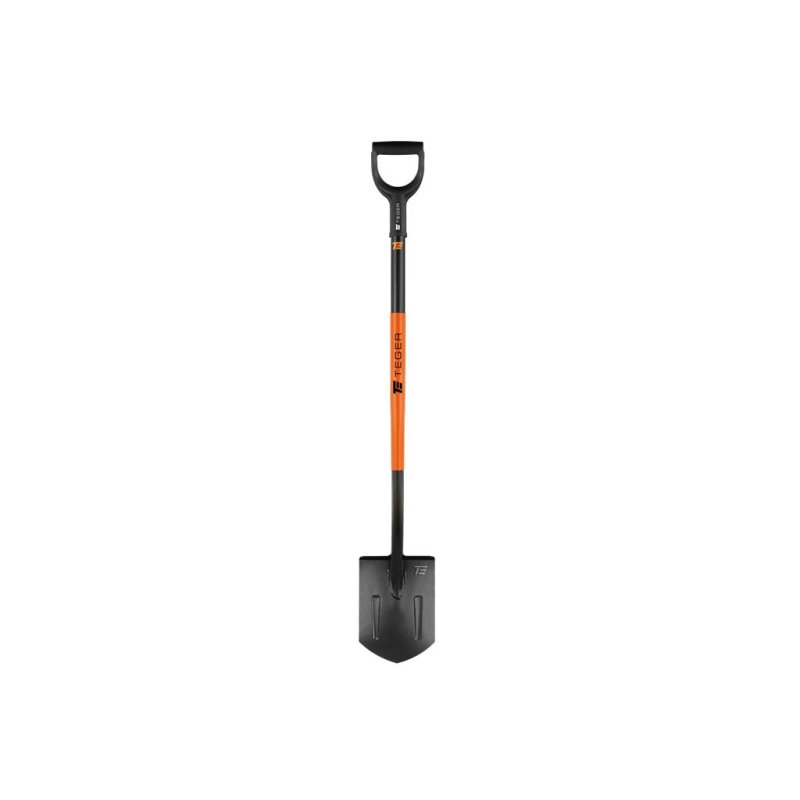 Szpadel szpiczasty na metalowym trzonku, (dł. 1250 mm), Teger