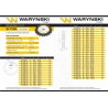 Koło, zębate hartowane tarcza 20B-1 (R1 1.1/4) Z-14, Waryński
