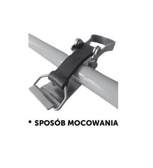 Uniwersalny uchwyt łopaty,szpadla, szczotki, fi-24-36mm