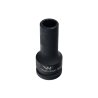 Nasadka udarowa 3/4" dwunastokątna ze stali CrMo 17mm bardzo długa D90 SLIM Waryński