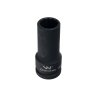 Nasadka udarowa 3/4" dwunastokątna ze stali CrMo 22mm bardzo długa D90 SLIM Waryński