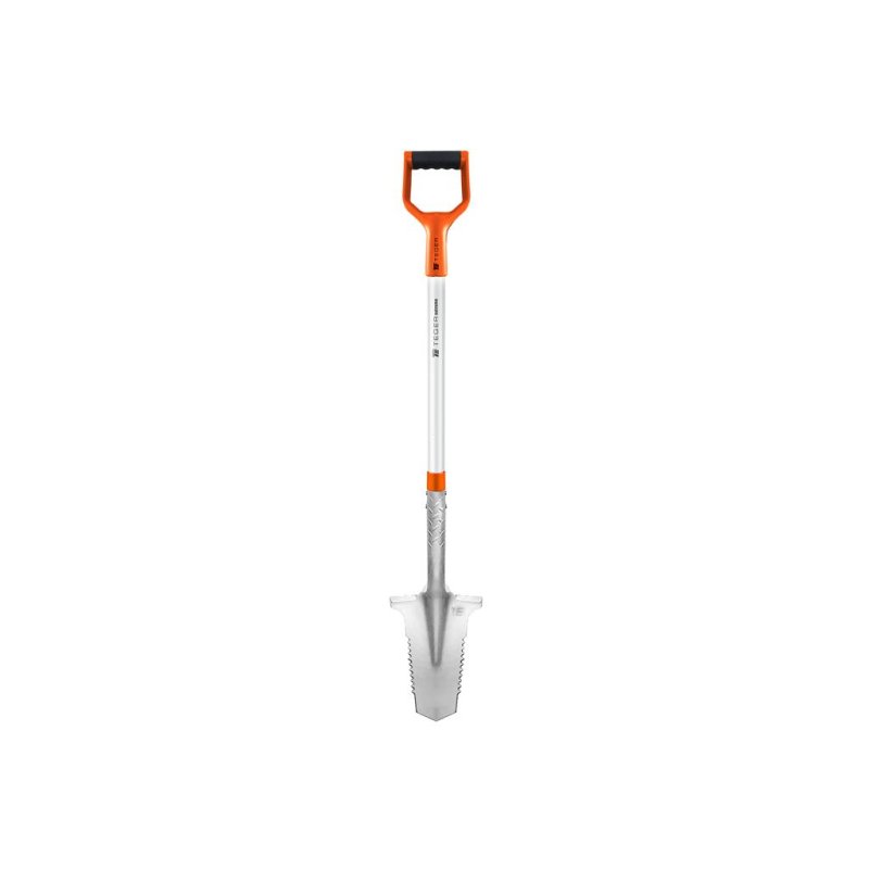 Szpadel zębaty na trzonku z włókna szklanego, (dł. 1150 mm) Extreme, Teger