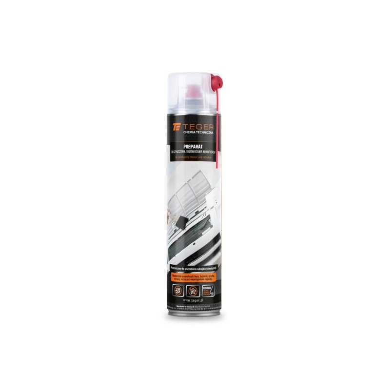 Preparat do czyszczenia i odświeżania klimatyzacji, 600 ml, Teger
