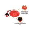 Przedłużacz jednogniazdowy, ogrodowy PROFESSIONAL, 3X1,5mm, IP20, H05VV-F, z uziemieniem, cert. CE / 20M, Teger