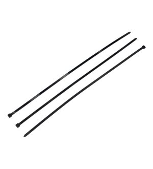 Opaski kablowe, opaska kablowa, opaski zaciskowe, tyrytytki, trytytki, 9.0 x 900mm 100 szt w worku czarne odporne na UV, Teger