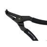 Specjalistyczne szczypce do pierścieni osadczych, 228 mm zewnętrzne wygięte 9", do prac w mechanice, Waryński