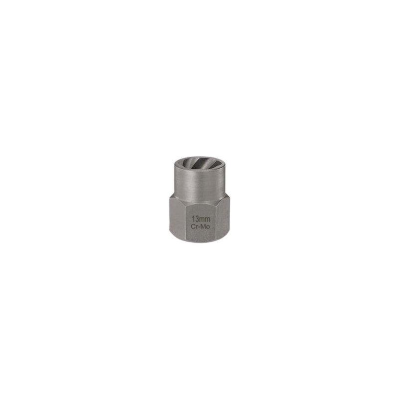 Nasadka do odkręcania uszkodzonych śrub i nakrętek, (13mm) - kute/ stal Cr-Mo, Teger