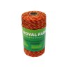 Plecionka, do elektryzatora 2mm, 3x0,16mm SS żółto-pomarańczowa 200m, Royal Farm