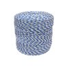 Plecionka, do elektryzatora 3mm, 2x0,20mm Cu, 4x0,20mm SS biało-niebieska 400m, Royal Farm