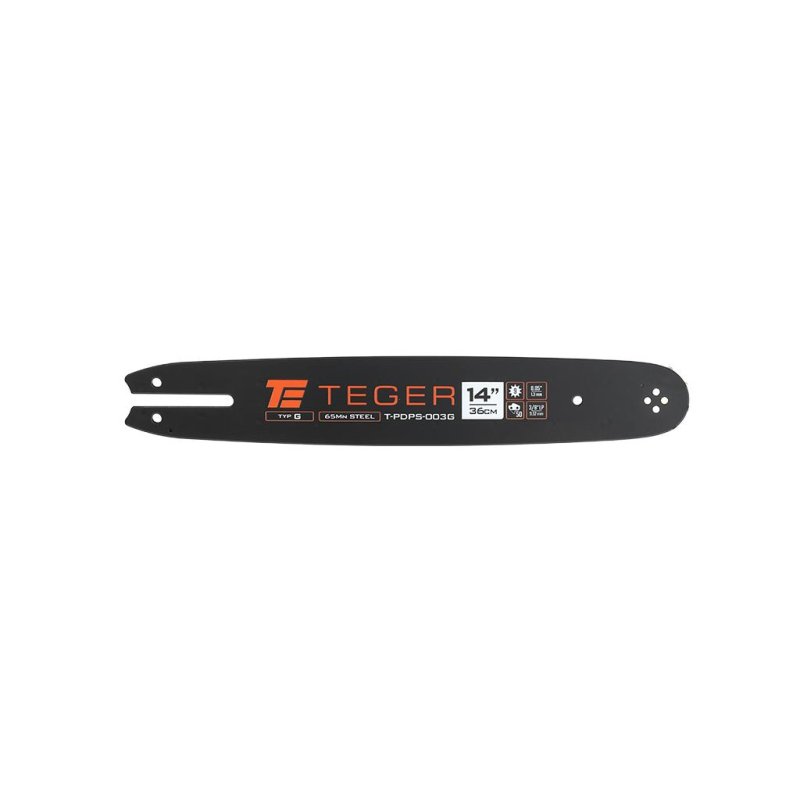 Prowadnica łańcucha do piły, 14" (36 cm) / 3/8" 1,3mm 50 og. / 9z / moc. G /, Teger