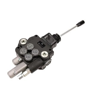 Rozdzielacz hydrauliczny 2-sekcyjny 80L (1-sekcja pływająca) z joystickiem  VOIMA