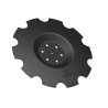 Talerz, uzębiony Z-10 fi 510 mocowanie 6/120 grubość 3.5 mm przetłoczony stal borowa , Royal Farm